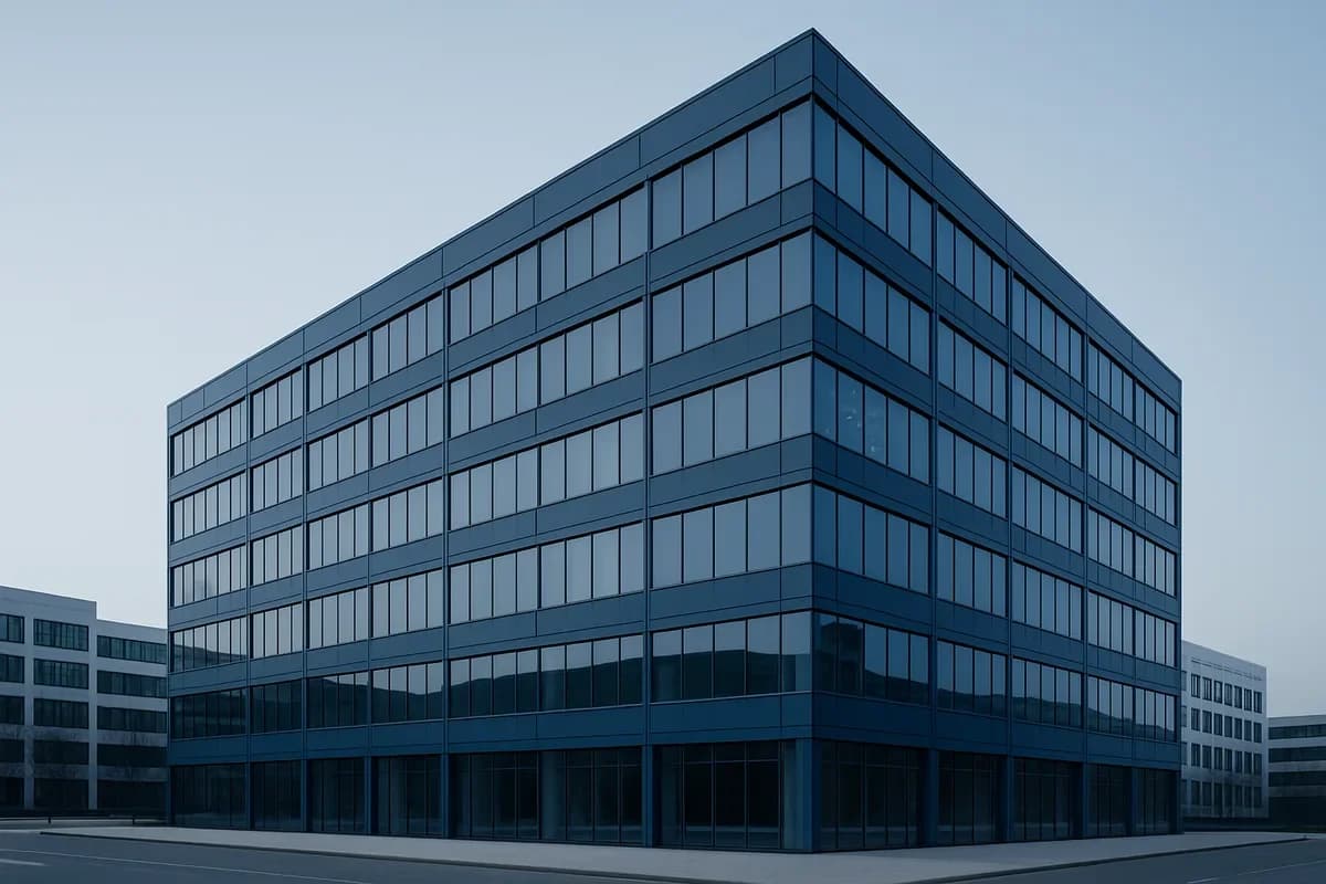 Офисный блок 926 м² — фасад здания